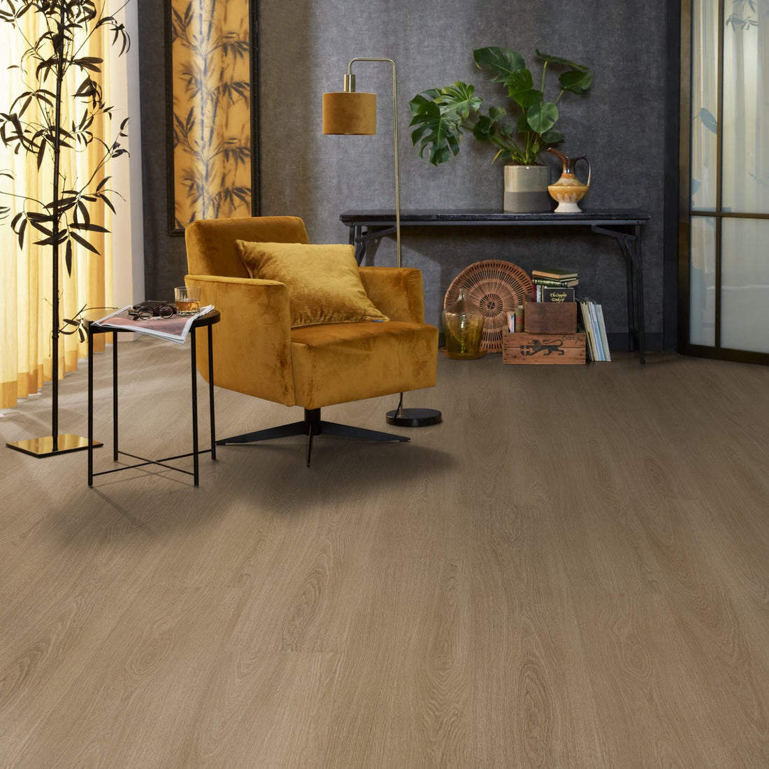 Floorlife Brentford Warm Oak EVC - Dryback PVC - 6050100319 - Solza.nl