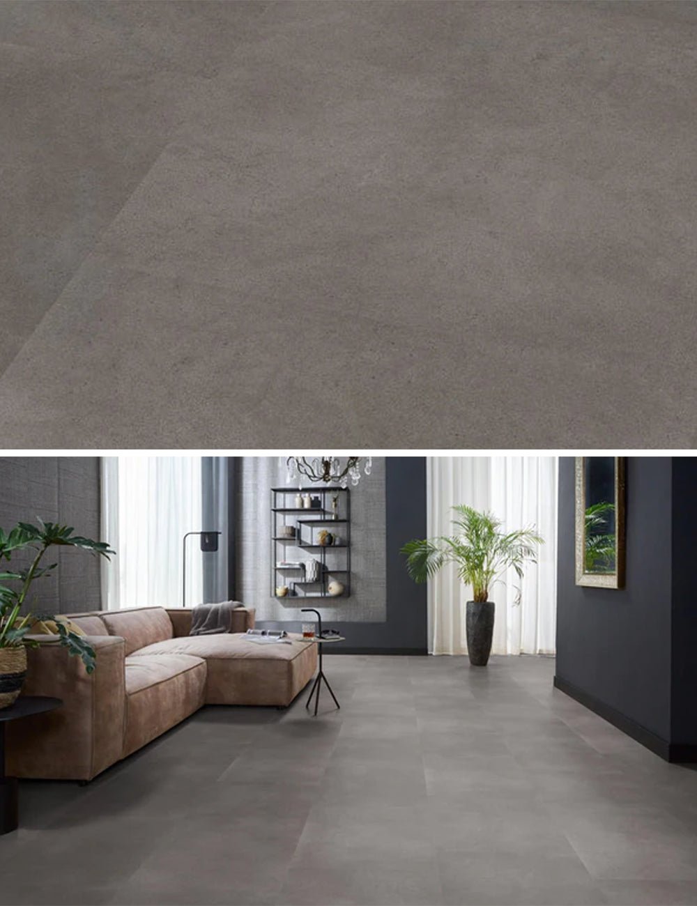 Ambiant Baroso Grey Click PVC SRC
