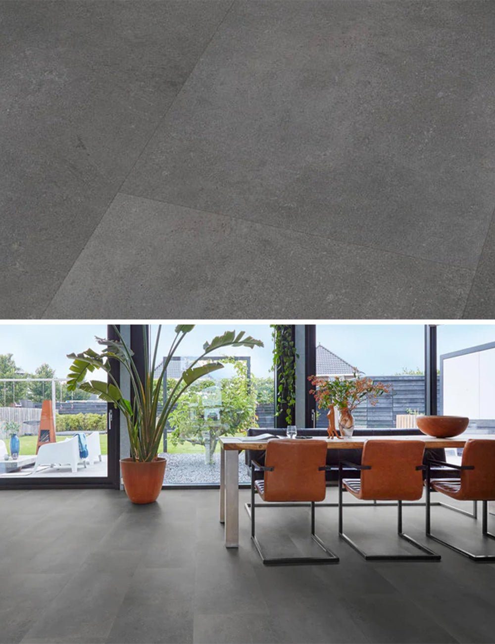 Ambiant Sarino Dark Grey Click PVC