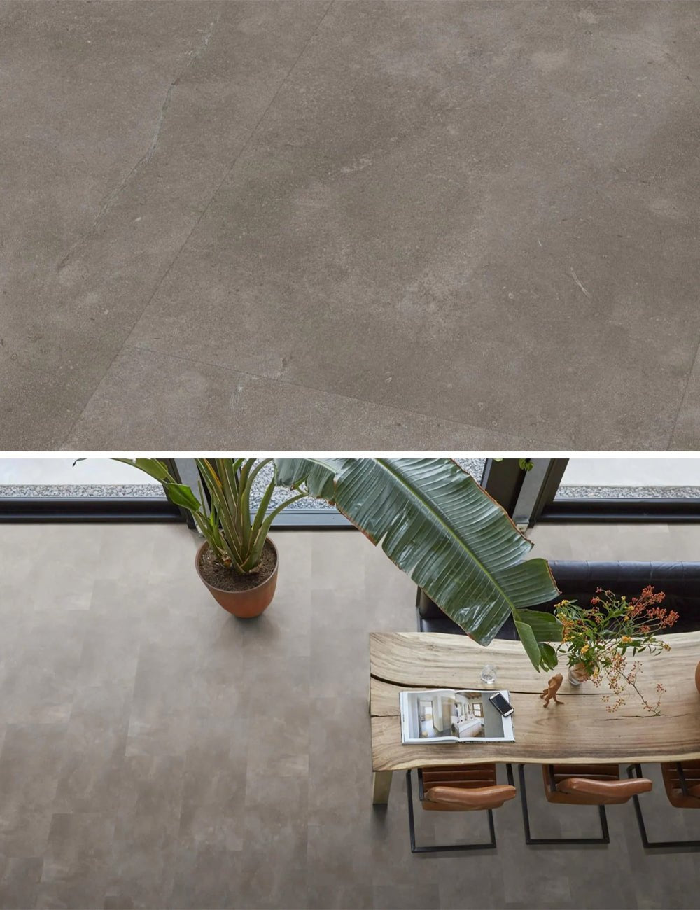 Ambiant Piazzo Warm Grey Plak PVC