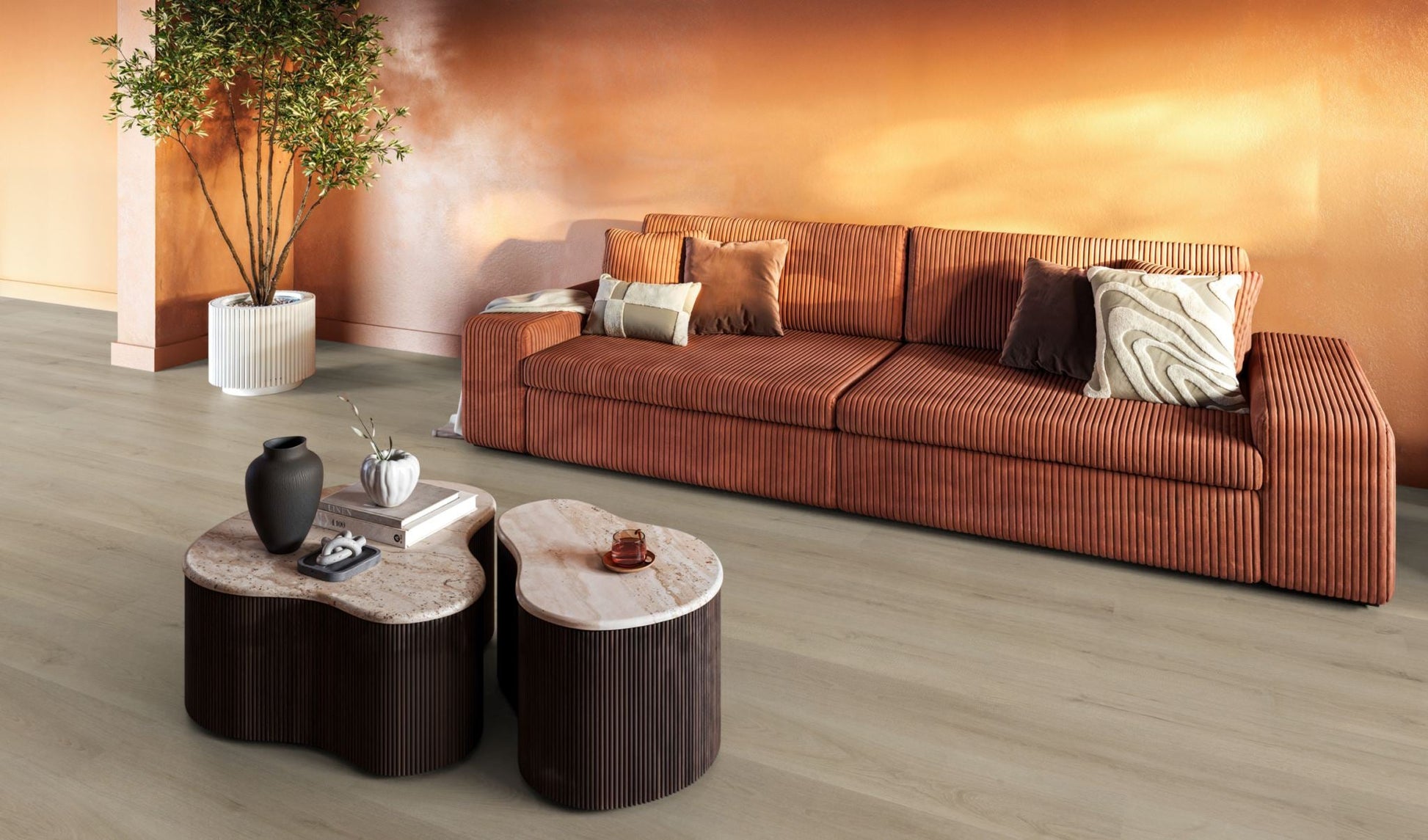 Floorlife Greenford Beige Dryback PVC - 6070101219 - Solza.nl