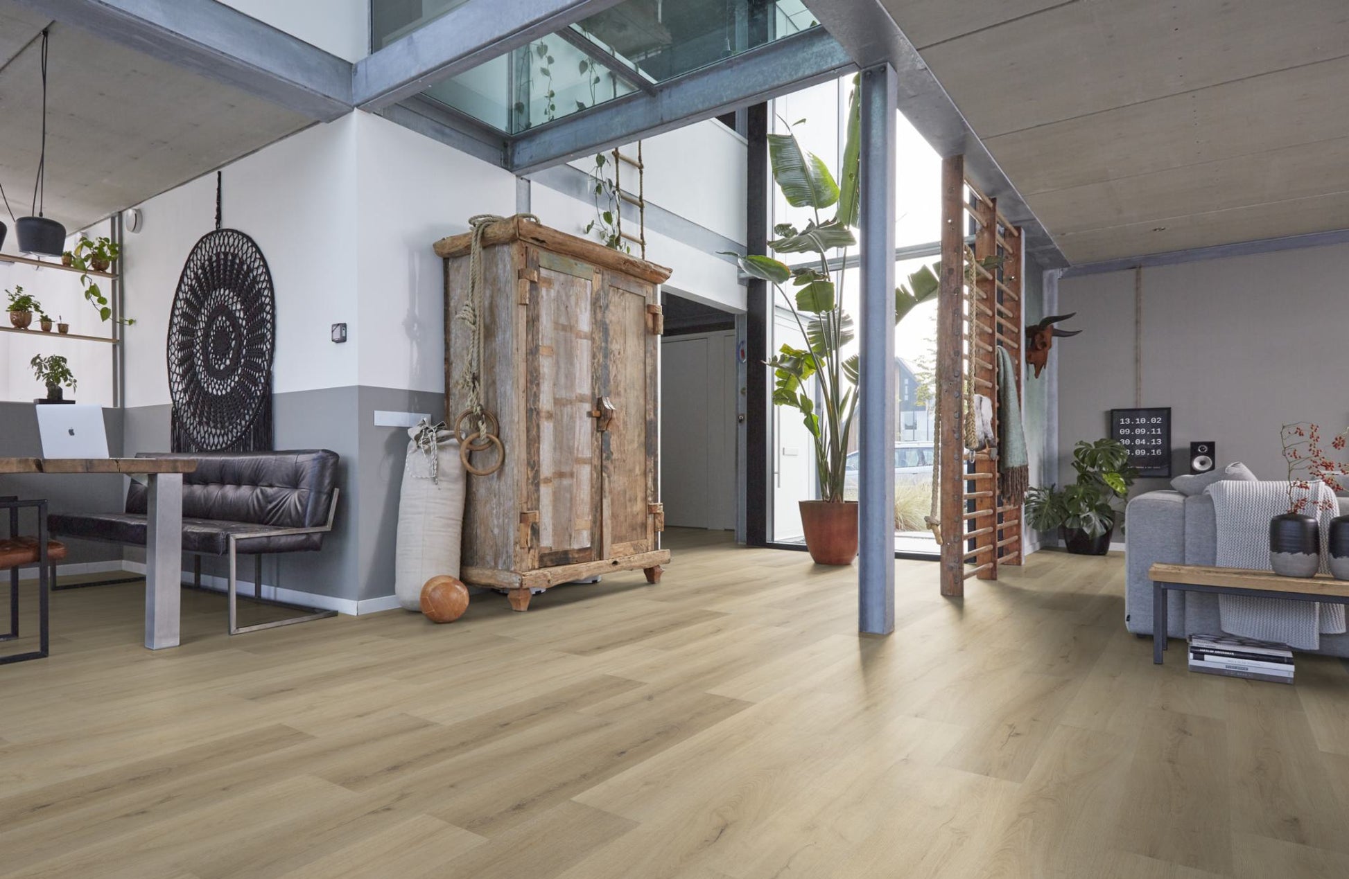 Floorlife Greenford Warm Beige Dryback PVC - 6070101119 - Solza.nl