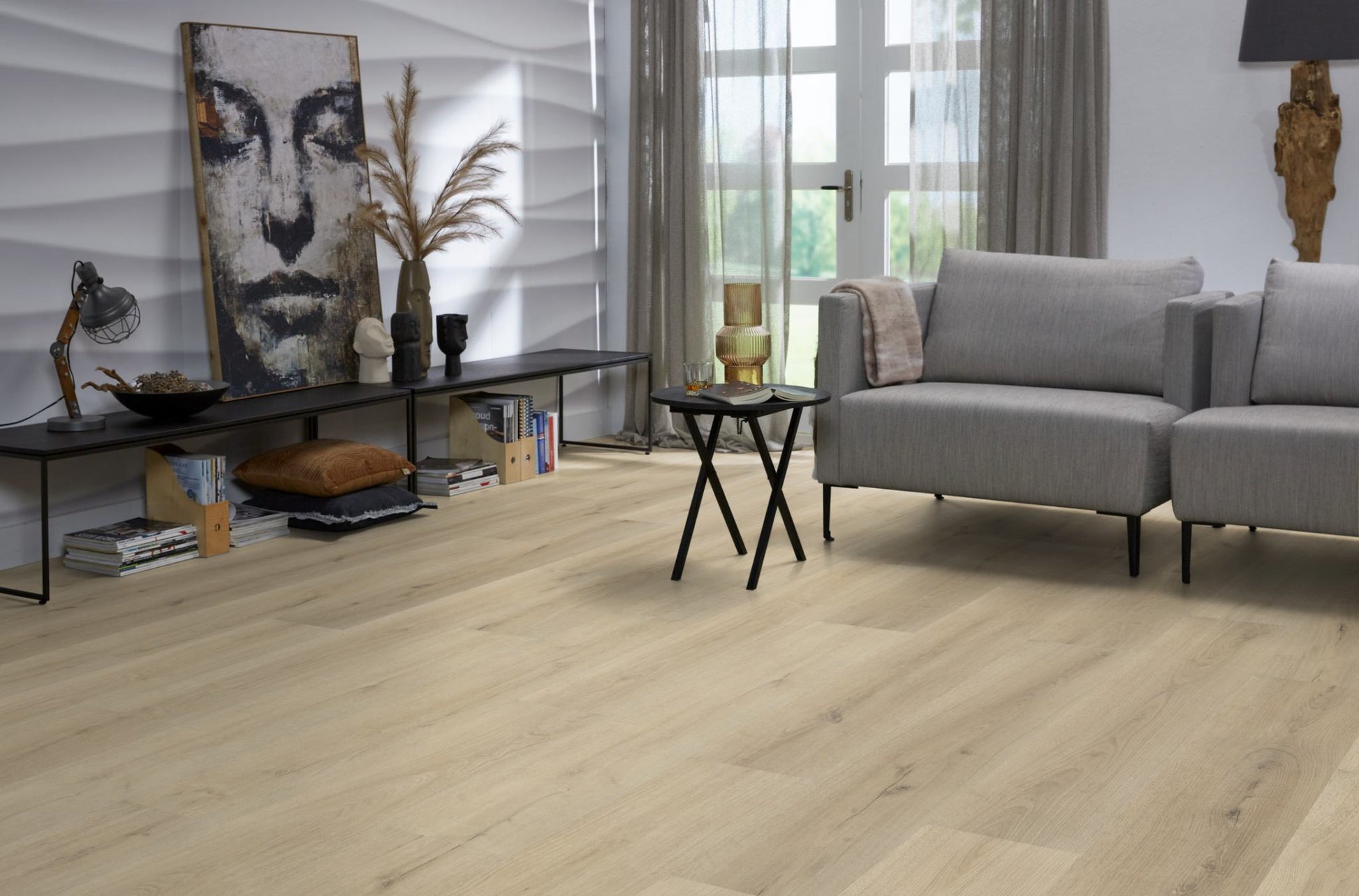 Floorlife Greenford Warm Beige Dryback PVC - 6070101119 - Solza.nl