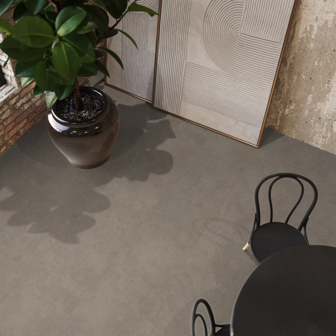 Floorlife Highbury Warm Grey EVC - Dryback PVC - 6040100619 - Solza.nl