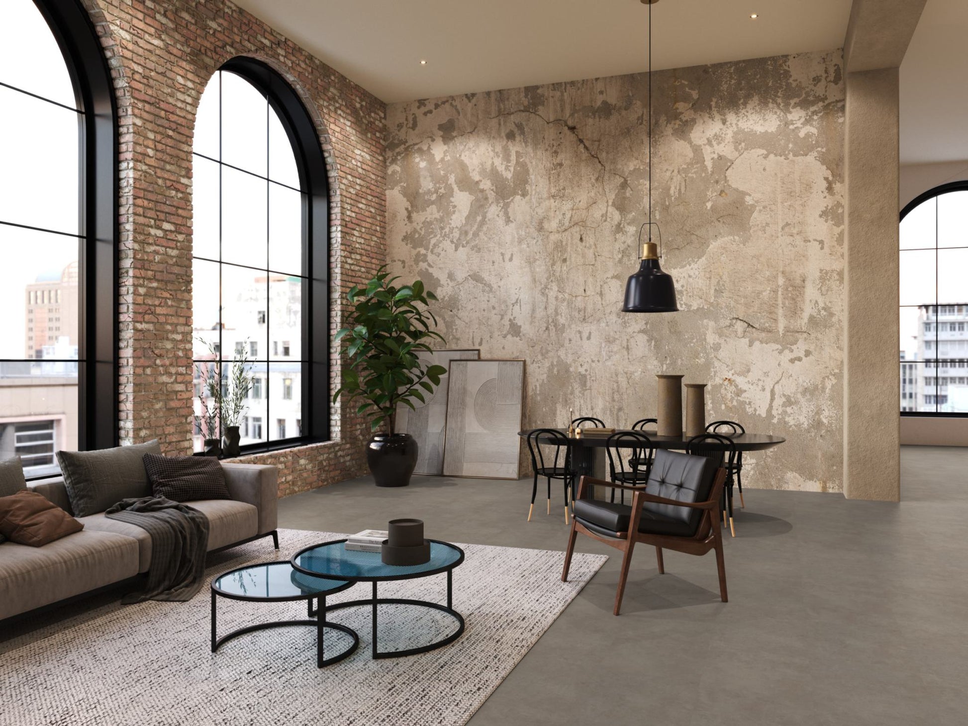 Floorlife Highbury Warm Grey EVC - Dryback PVC - 6040100619 - Solza.nl