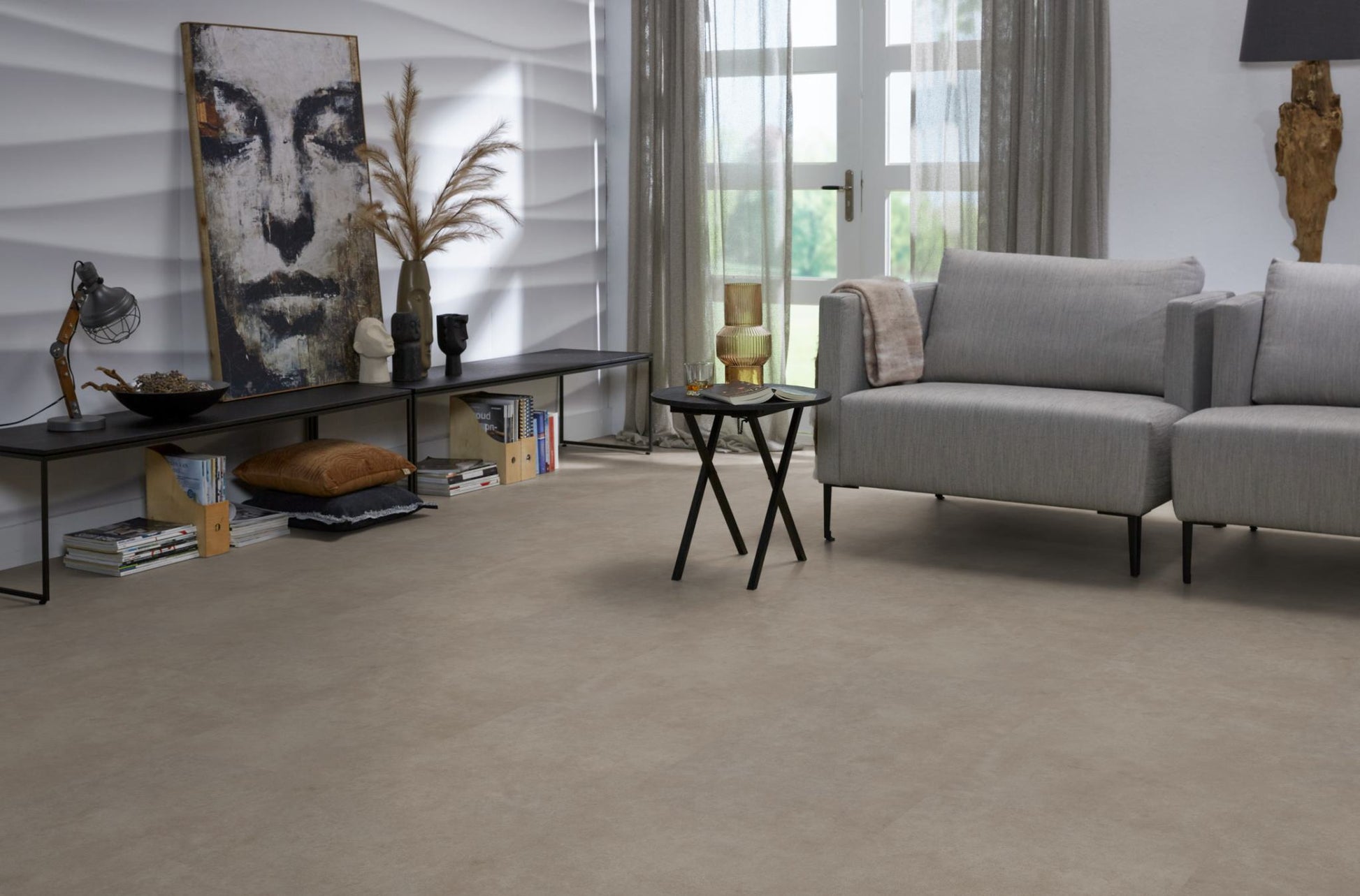 Floorlife Highbury Warm Grey EVC - Dryback PVC - 6040100619 - Solza.nl