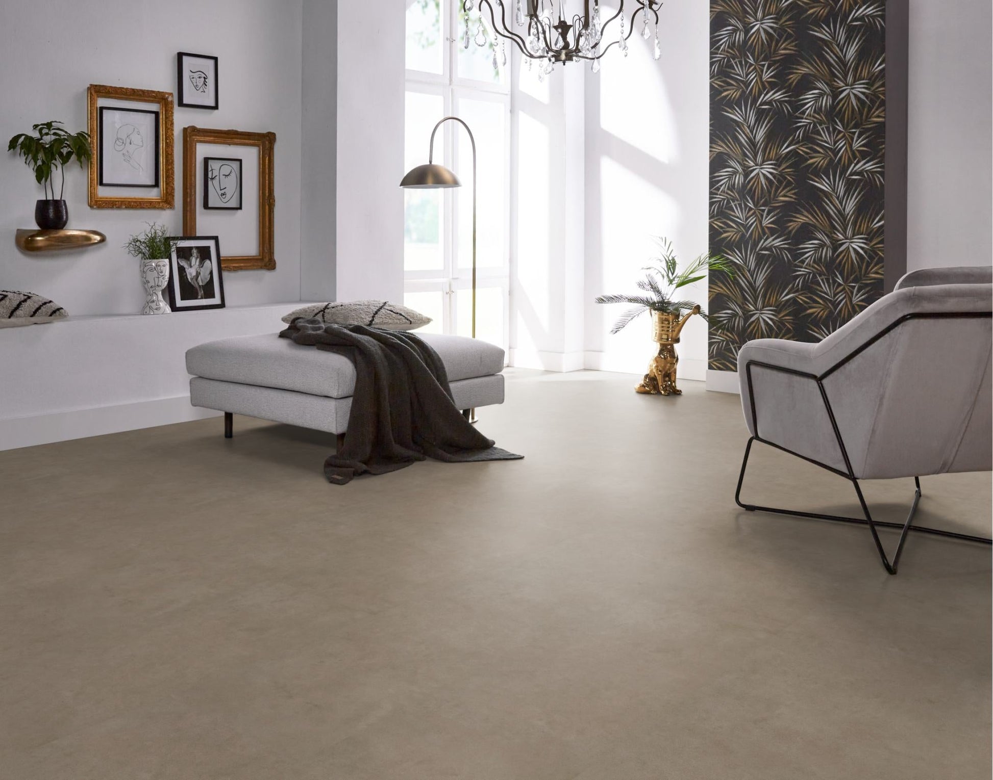 Floorlife Highbury XL Taupe EVC - Dryback PVC - 6041101819 - Solza.nl