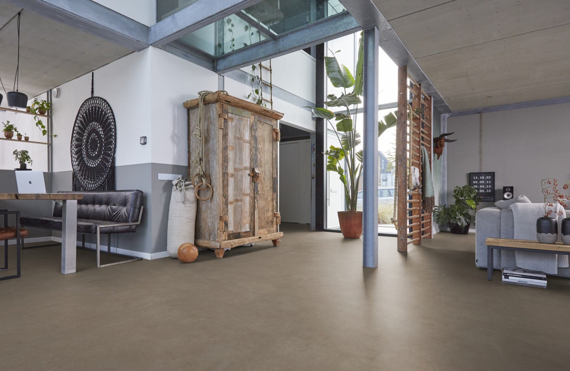 Floorlife Highbury XXL Taupe EVC - Dryback PVC - 6042102819 - Solza.nl