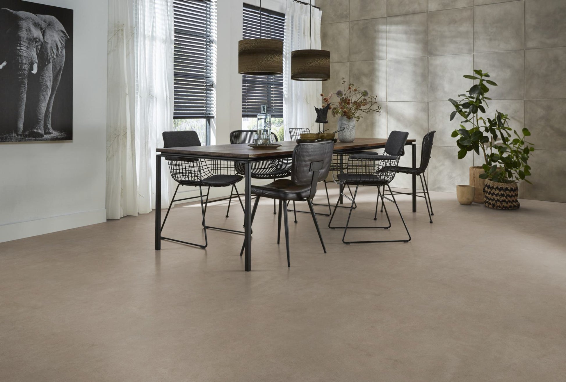 Floorlife Highbury XXL Taupe EVC - Dryback PVC - 6042102819 - Solza.nl