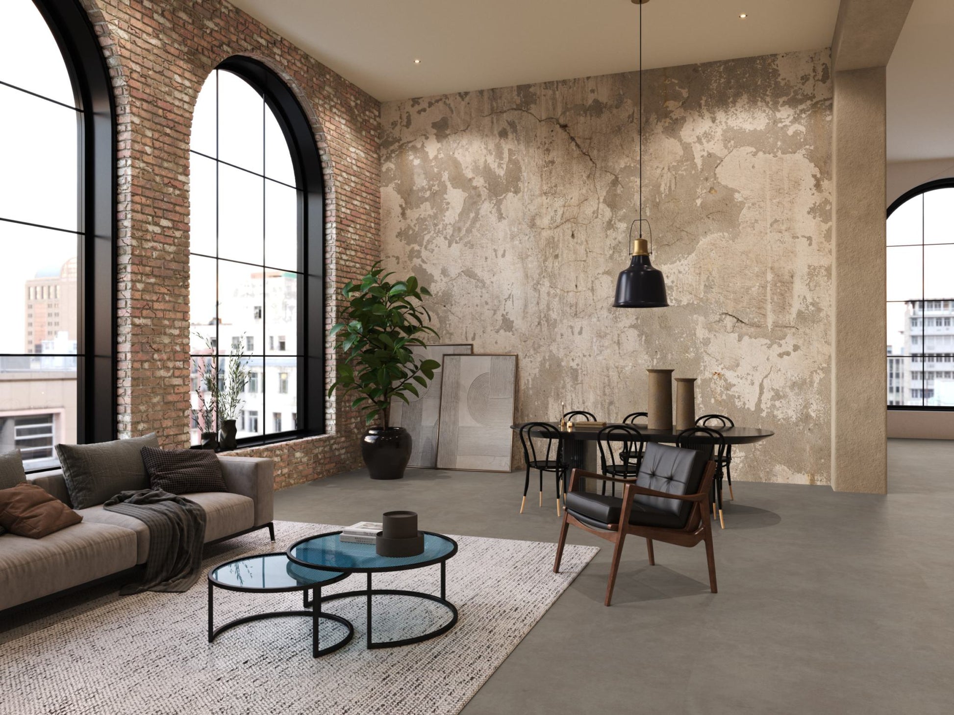 Floorlife Highbury XXL Warm Grey EVC - Dryback PVC - 6042102619 - Solza.nl