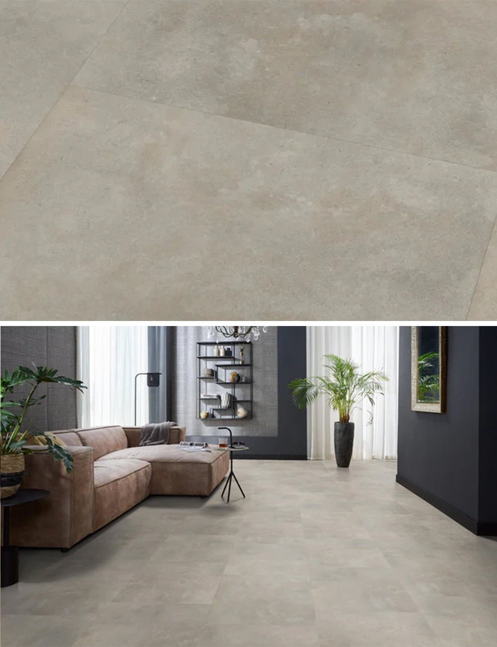 Ambiant Ceramo Beige Plak PVC