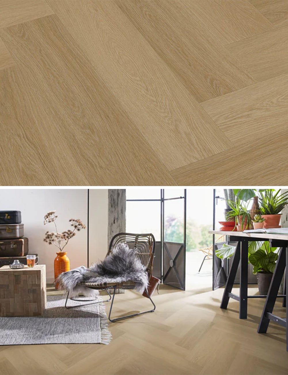 Ambiant Spigato Estino Warm Oak Click PVC SRC