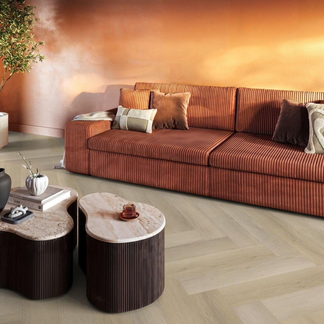 Floorlife YUP Mayfair Light Oak EVC - Dryback/Plak PVC - Solza.nl