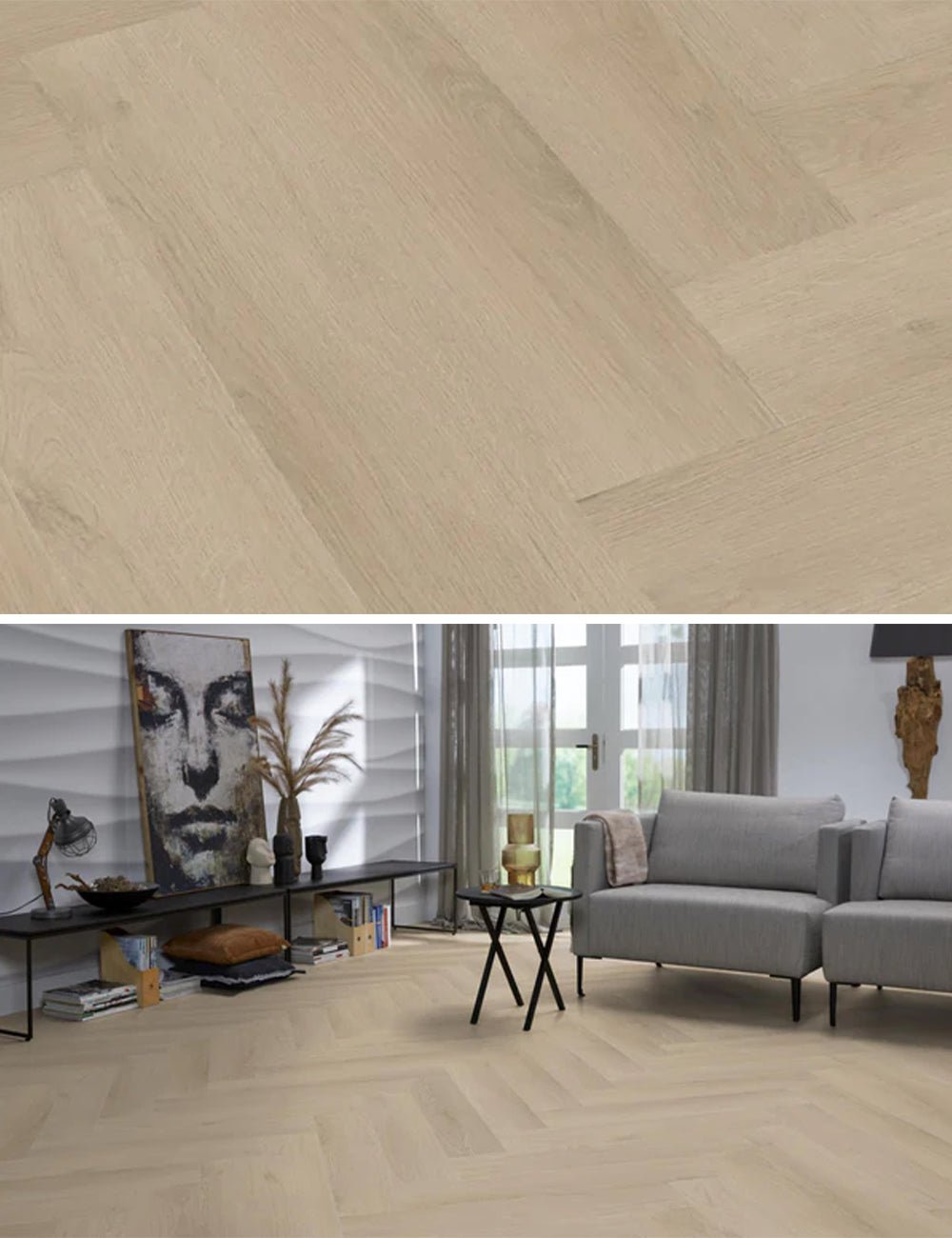Ambiant Spigato Navaro Beige Plak PVC