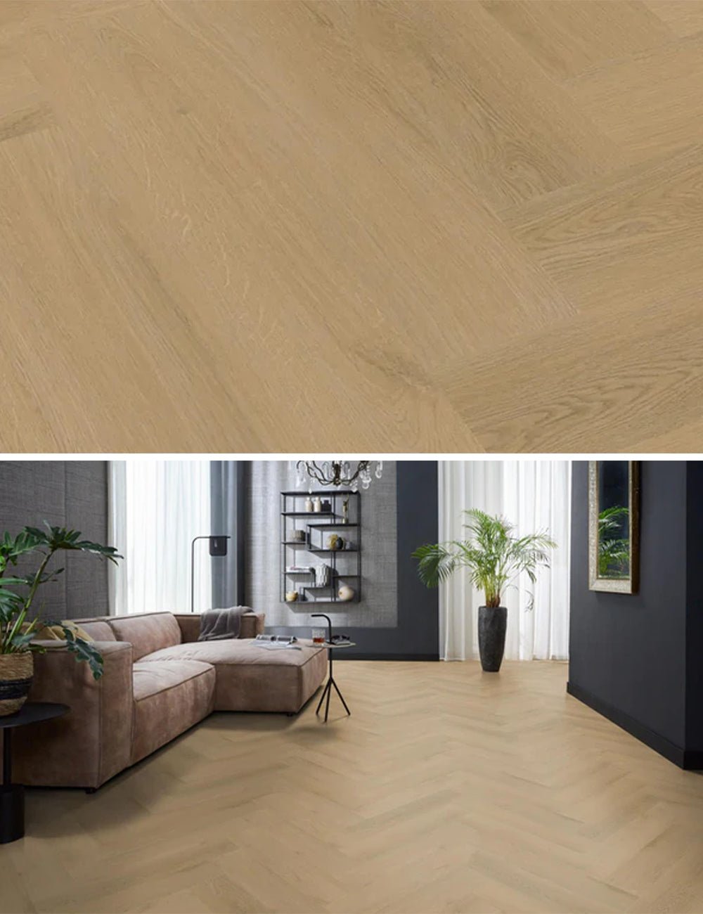 Ambiant Spigato Navaro Light Oak Plak PVC