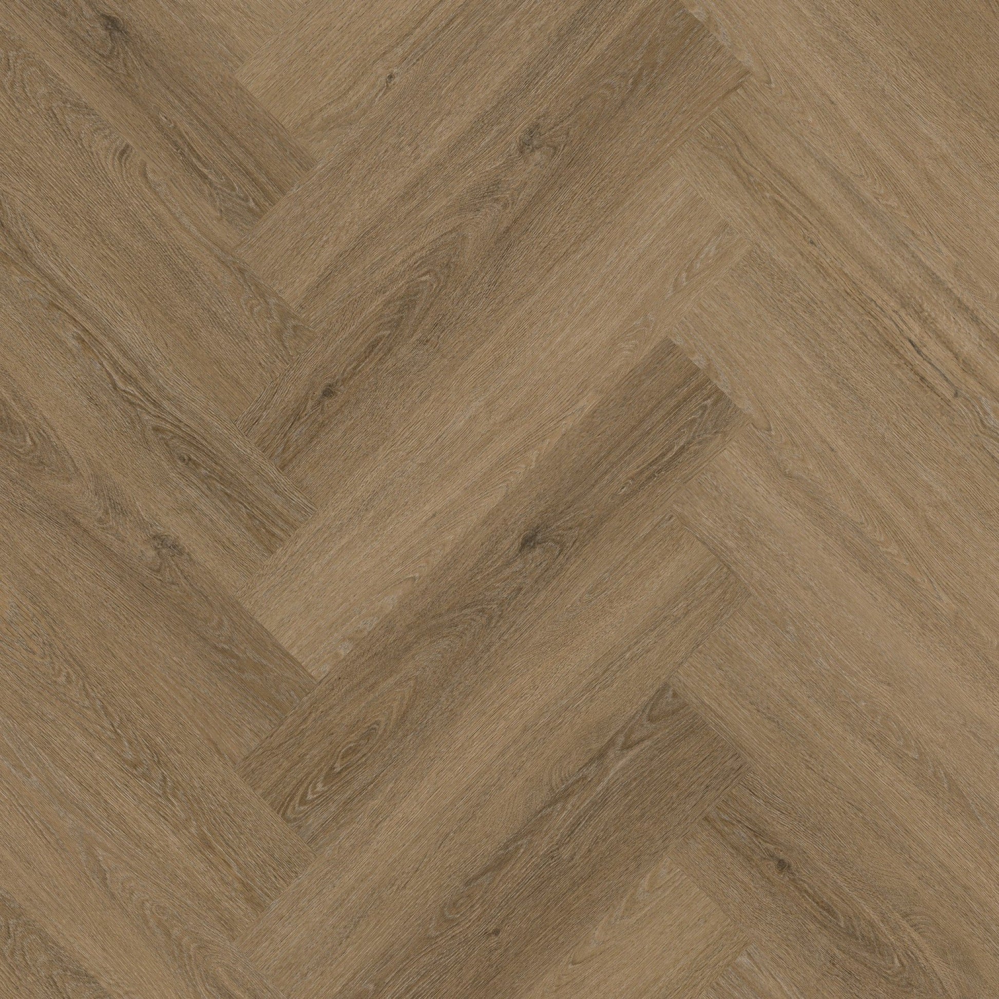 Floorlife YUP Sutton Light Brown Herringbone Dryback PVC - 9030150619 - Solza.nl