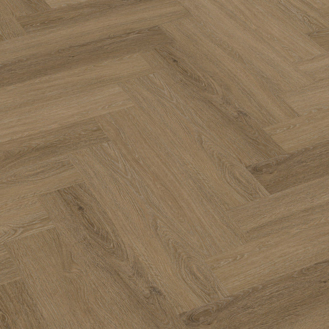 Floorlife YUP Sutton Light Brown Herringbone Dryback PVC - 9030150619 - Solza.nl