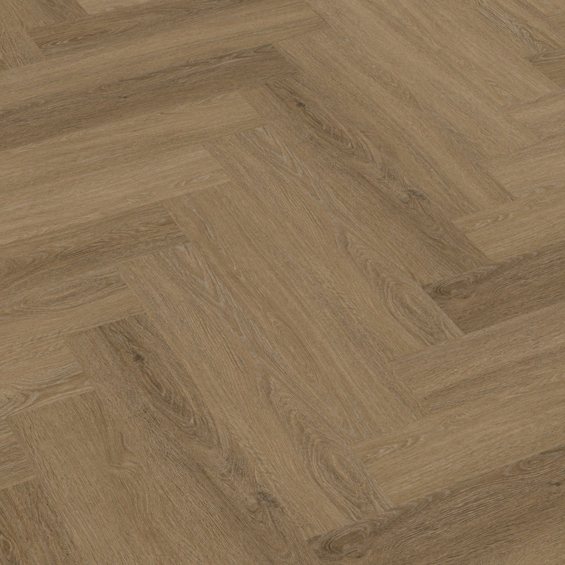 Floorlife YUP Sutton Light Brown Herringbone Dryback PVC - 9030150619 - Solza.nl