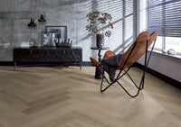 Floorlife YUP Sutton Smoky Herringbone Dryback PVC - 9030150519 - Solza.nl