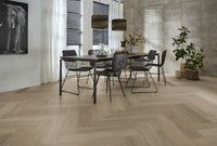 Floorlife YUP Sutton Smoky Herringbone Dryback PVC - 9030150519 - Solza.nl