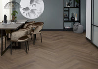Floorlife YUP XL Greenford Brown Walvisgraat Click PVC - SRC - 6081201519 - Solza.nl