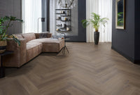 Floorlife YUP XL Greenford Brown Walvisgraat Click PVC - SRC - 6081201519 - Solza.nl