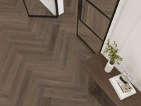 Floorlife YUP XL Greenford Brown Walvisgraat Click PVC - SRC - 6081201519 - Solza.nl