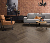 Floorlife YUP XL Greenford Brown Walvisgraat Click PVC - SRC - 6081201519 - Solza.nl
