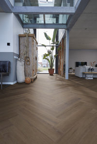 Floorlife YUP XL Greenford Brown Walvisgraat Click PVC - SRC - 6081201519 - Solza.nl