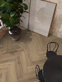 Floorlife YUP XL Greenford Light Brown Walvisgraat Dryback PVC - 6080101319 - Solza.nl