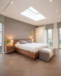 Hoomline Fusion Superior Visgraat 55 Gotham Oak Honey - Plak PVC - 44211 - Solza.nl