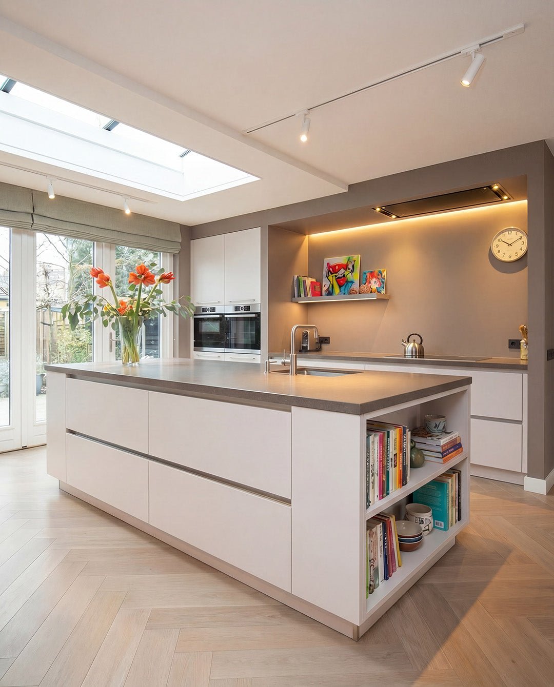 Hoomline Fusion Superior Visgraat 55 Gotham Oak Oiled - Plak PVC - 44213 - Solza.nl