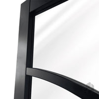 Austria Japandi Kyoto Blank Glas – Binnendeur Zwart Gegrond