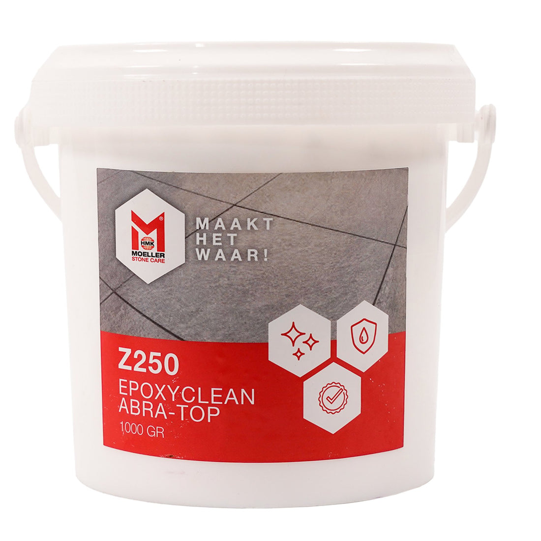 Moeller Stone Care Keramiek Z250 Epoxyclean Abra-Top - Solza.nl