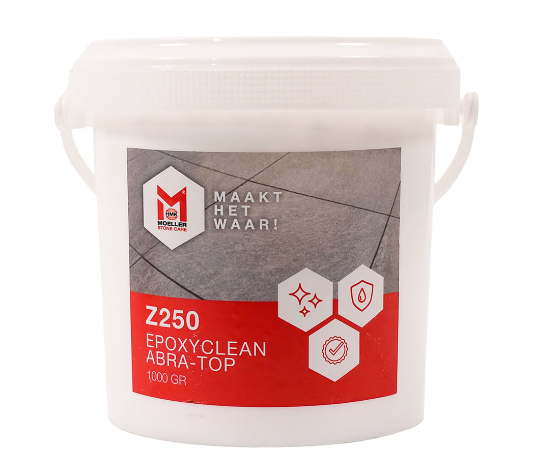 Moeller Stone Care Keramiek Z250 Epoxyclean Abra-Top - Solza.nl