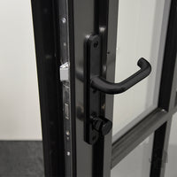 Austria Maatwerk Productie Balkondeur Nero Exteriore Brescia Incl. Gemonteerd HR++ Isolatieglas – Binnendeur, detail - Solza.nl