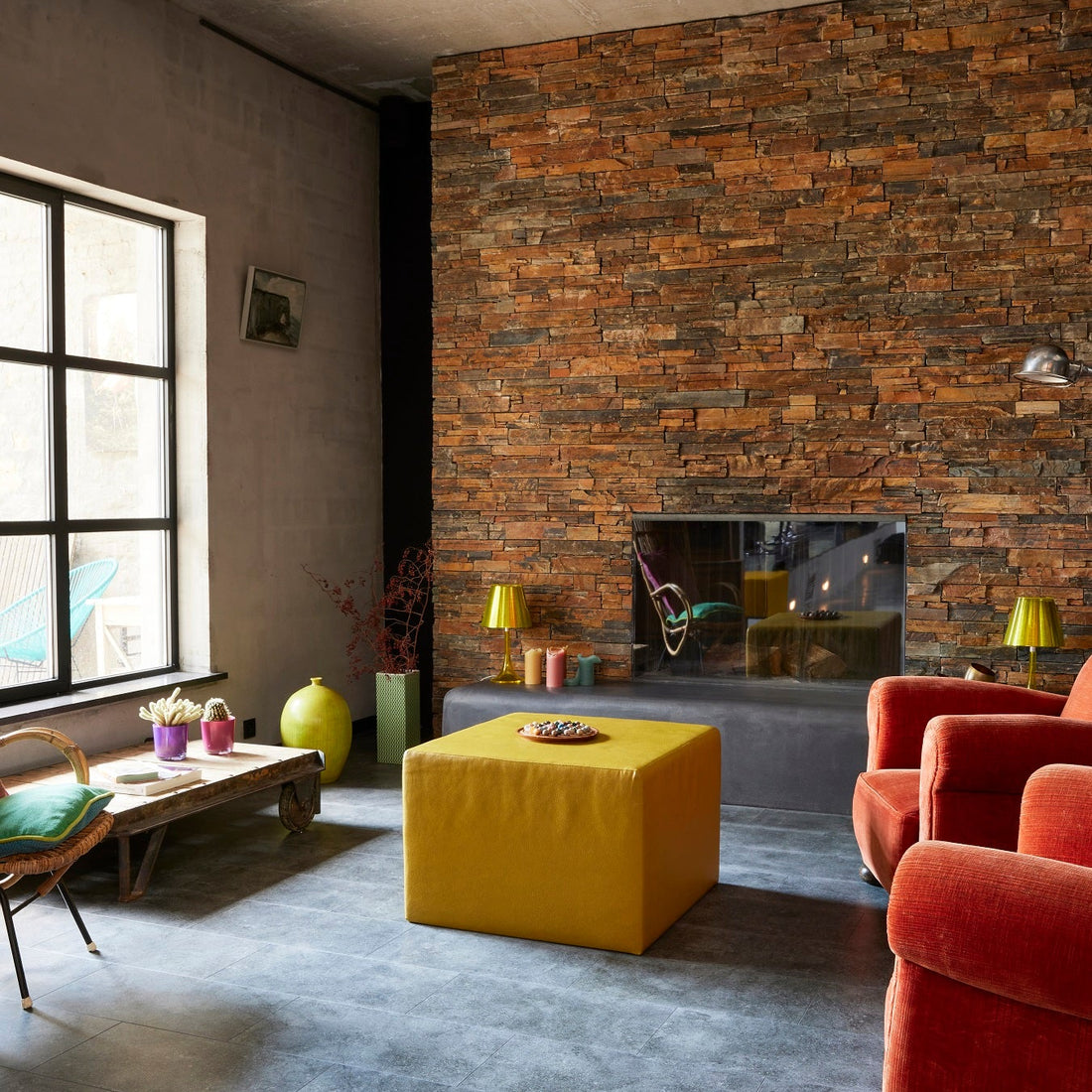 ParquetVinyl Caldera Basalt - Tegel Click PVC - 300 x 600 mm - CAL-1443-IB - Solza.nl