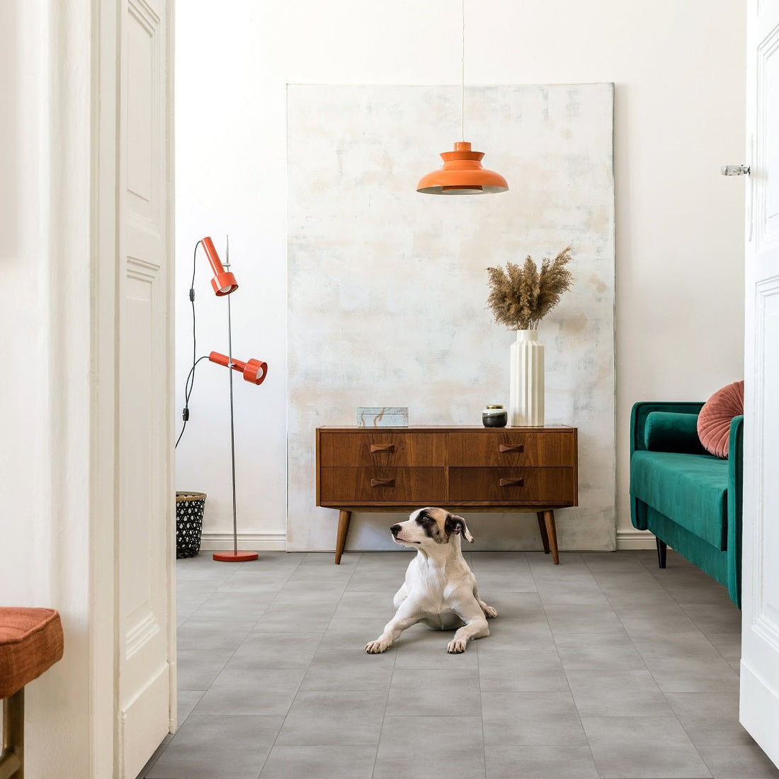 ParquetVinyl Caldera Stone - Tegel Click PVC - 300 x 600 mm - CAL-1444-IB - Solza.nl