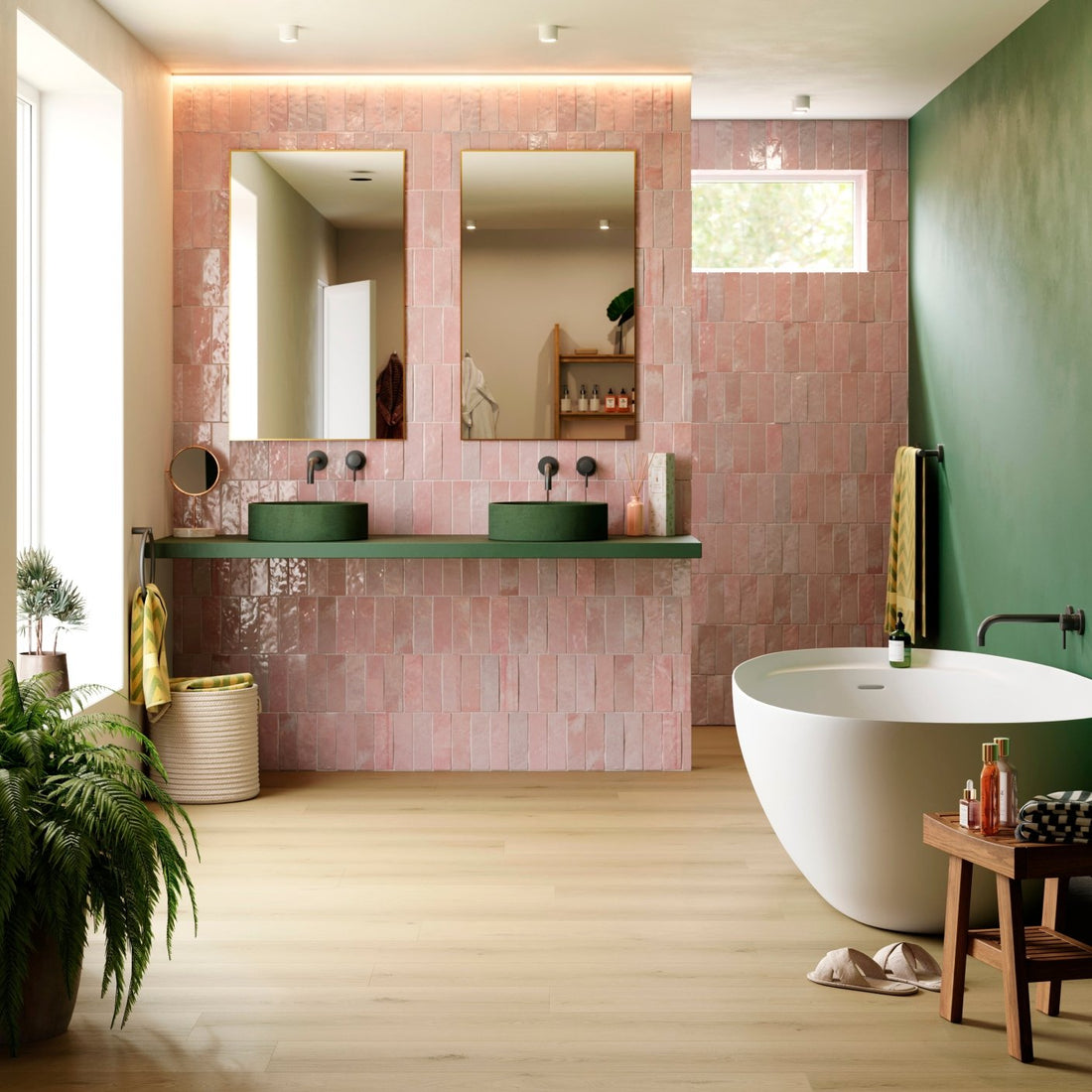 ParquetVinyl Nakuru Savanna - Rechte stroken Click PVC - 230 x 1843 mm - 10 dB - NAK-5758-IB - Solza.nl