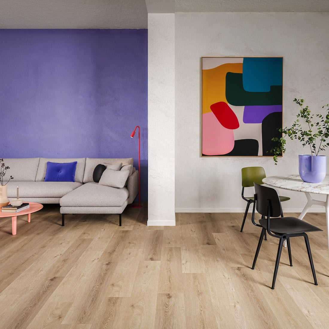 ParquetVinyl Tigris Savanna - Rechte stroken Plak PVC - 228.6 x 1219.2 mm - TIG-DB-5758 - Solza.nl