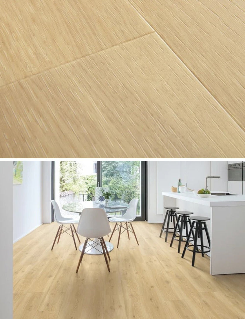 Quick-Step Drijvende Beige Eik - Blos Click PVC - AVSPU40018