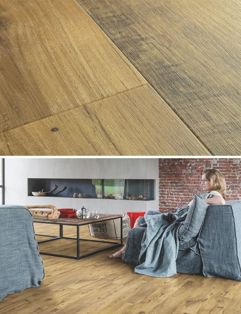 Quick-Step Vintage Naturelle Kastanje - Blos Click PVC - AVSPU40029