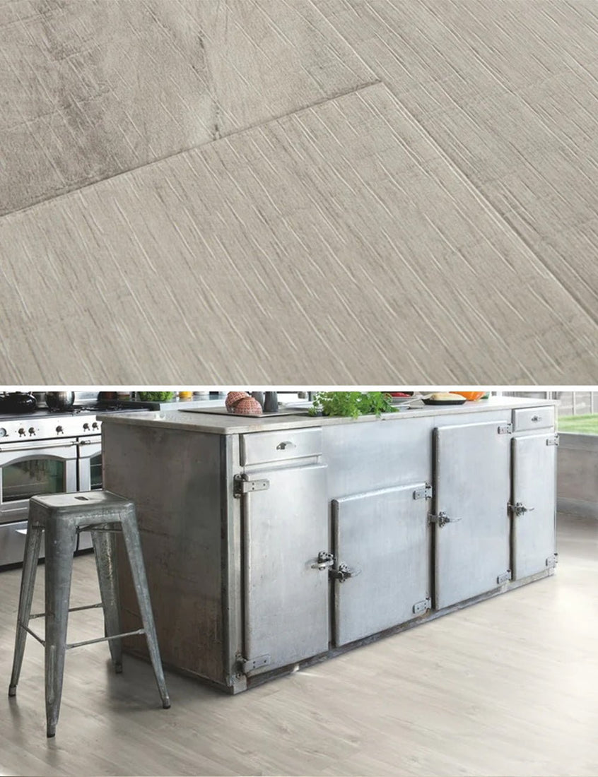 Quick-Step Canyon Grijze Eik Met Zaagsneden - Blos Click PVC - AVSPU40030