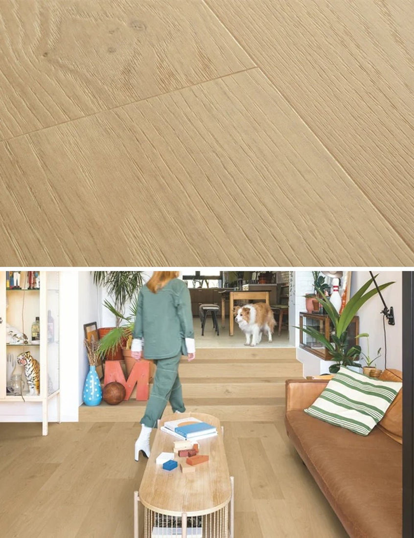 Quick-Step Kusteik Beige - Blos Click PVC - AVSPU40321