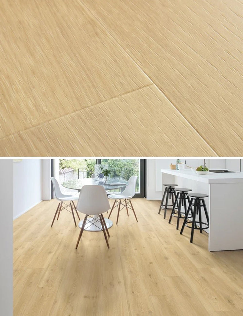 Quick-Step Drijvende Beige Eik - Blos Base Click PVC - AVSPT40018
