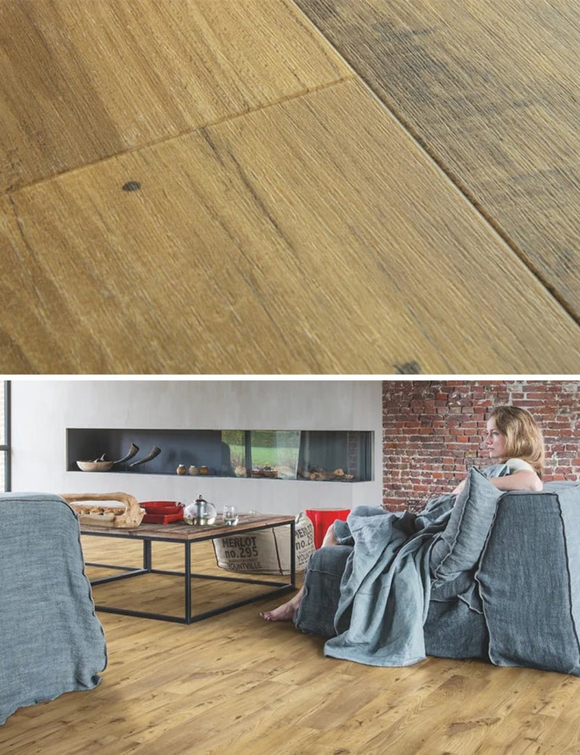 Quick-Step Vintage Naturelle Kastanje - Blos Base Click PVC - AVSPT40029