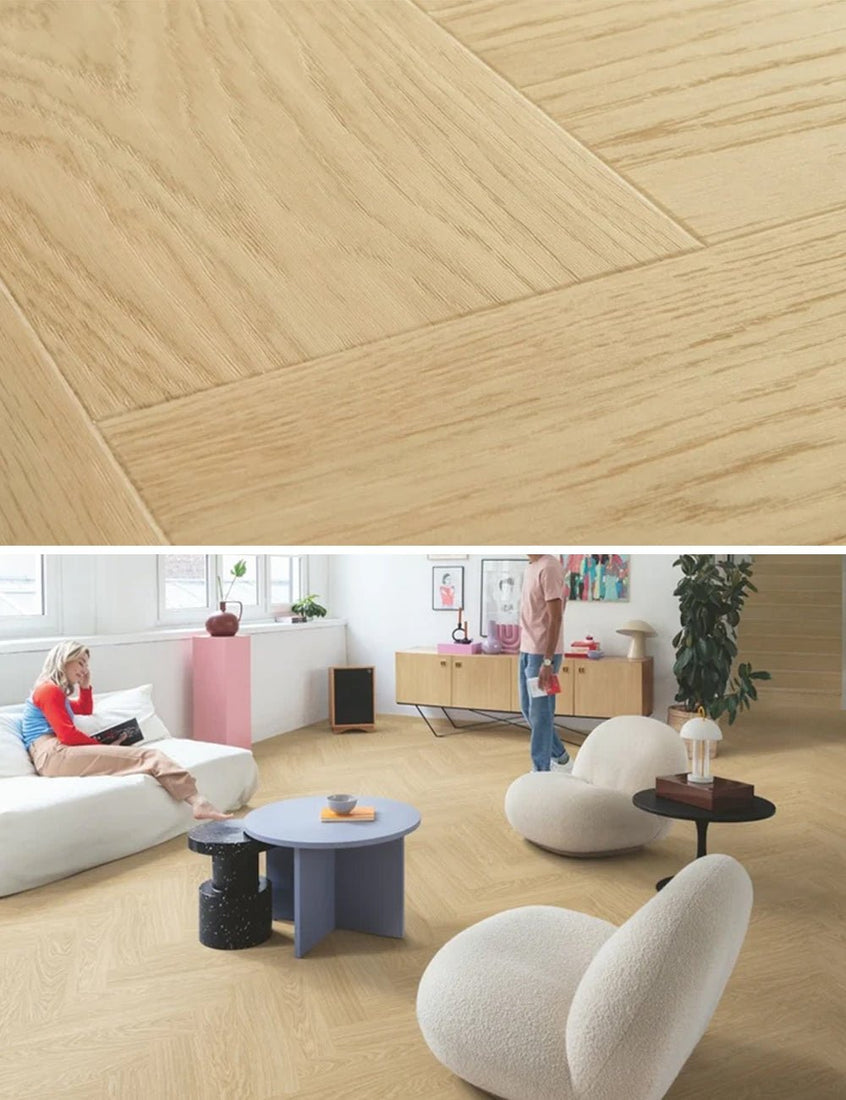 Quick-Step Pure Eik Blush - Ciro Click PVC - AVHBU40359