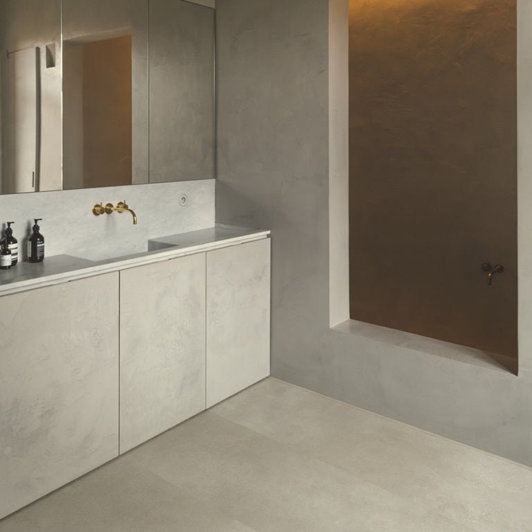 Quick - Step Illume AVMTU40274 Sandstone concrete - Tegel Click PVC - Solza.nl