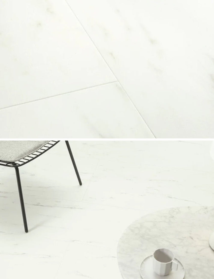Quick-Step Wit Carrara Marmer - Oro Click PVC - AVSTU40136