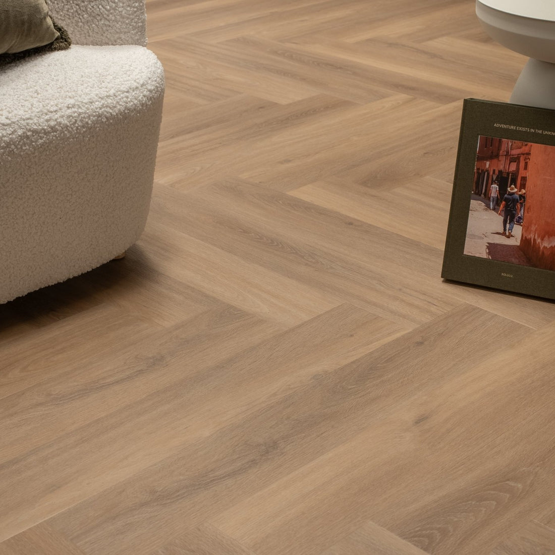 Solza Walvisgraat Plak PVC Brescia Brown - ULTRAMAT - SLZ - 5022 - Solza.nl
